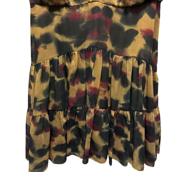 Ted Baker Womens Elvinia Animal Print Button-Up Mini Dress Size 2 US 6 - Picture 7 of 10